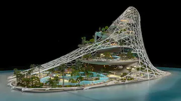 Therme Dubai, shared how the world's tallest wellbeing resort