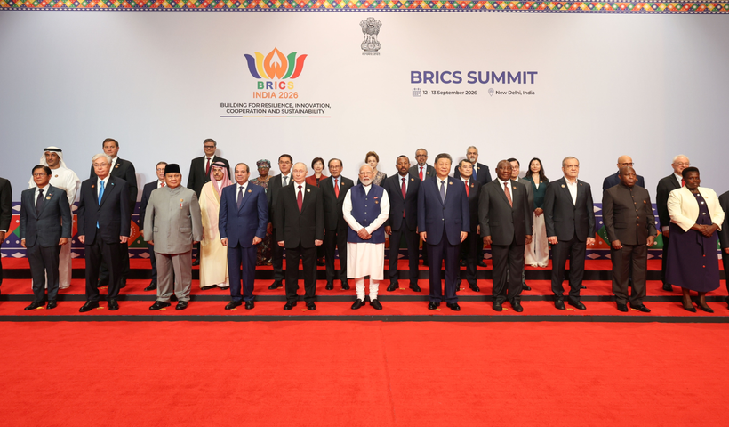 Prime Minister Narendra Modi meeting world leaders on the sidelines of the BRICS Summit 2026 in New Delhi during a series of bilateral diplomatic engagements.